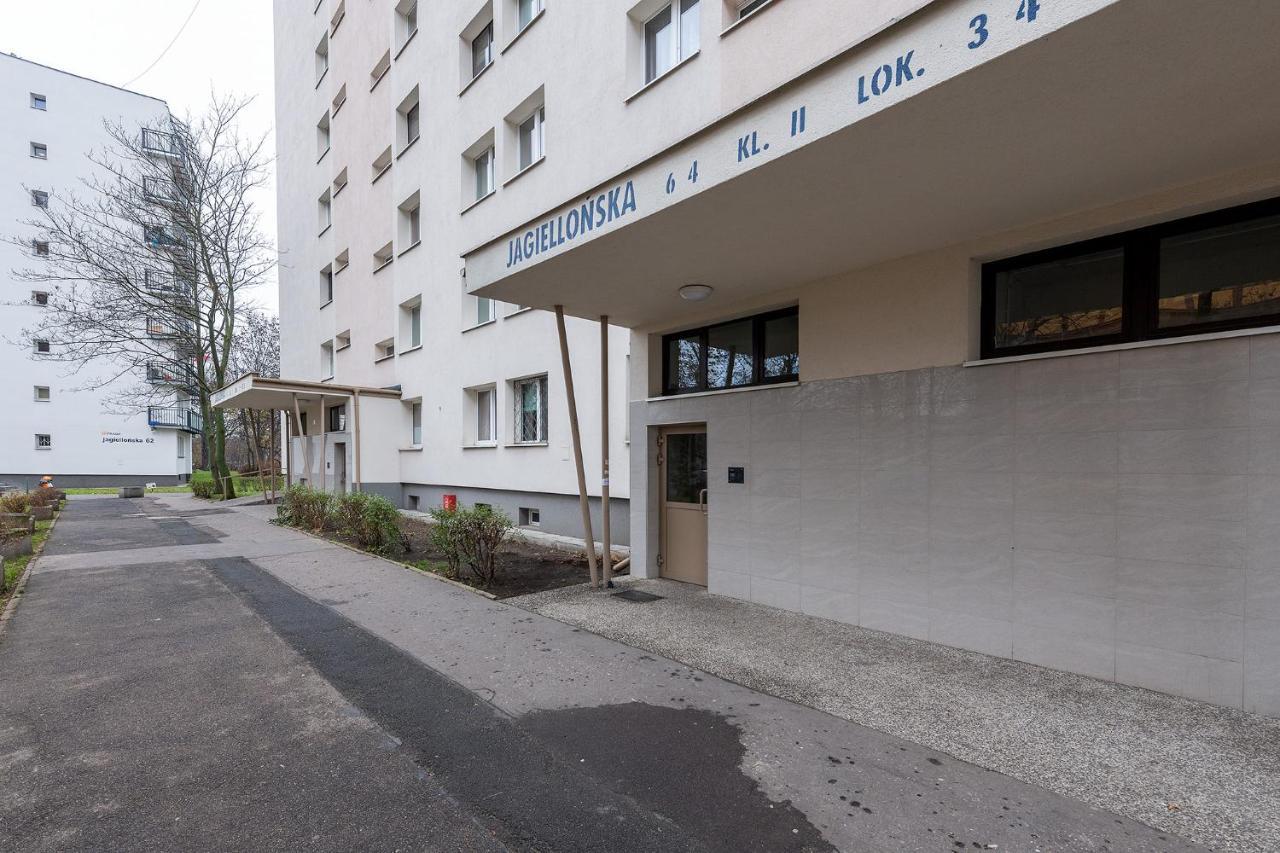 Jagiellonska 64 Prywatne Mieszkanie Z Oddzielna Sypialnia I Balkonem Samodzielne Zameldowanie! Self Check-In System! ワルシャワ エクステリア 写真